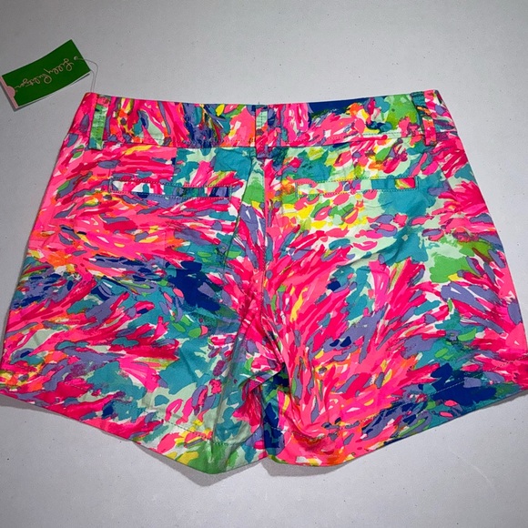 Lilly Pulitzer Callahan Shorts Palm Beach Coral 🦄 - Picture 13 of 15